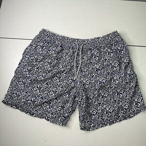 VILEBREQUIN MENS  NAVY BLUE  SWIM SHORTS SIZE XXL